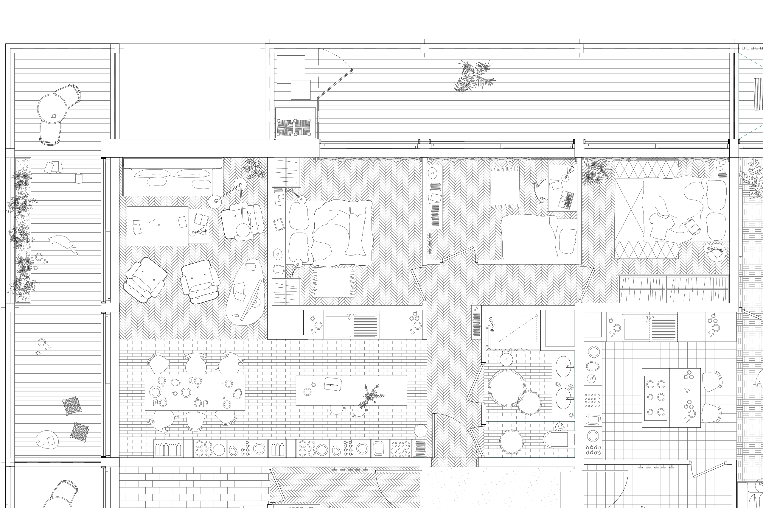 Construction de 52 logements, répartis en trois bâtiments de bois et béton bas carbone. Modularité des plans, des façades à composer, Illkirch-Graffenstaden (67)